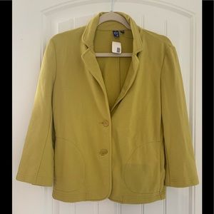 Unconstructed knit jacket. Perfect for Fall.